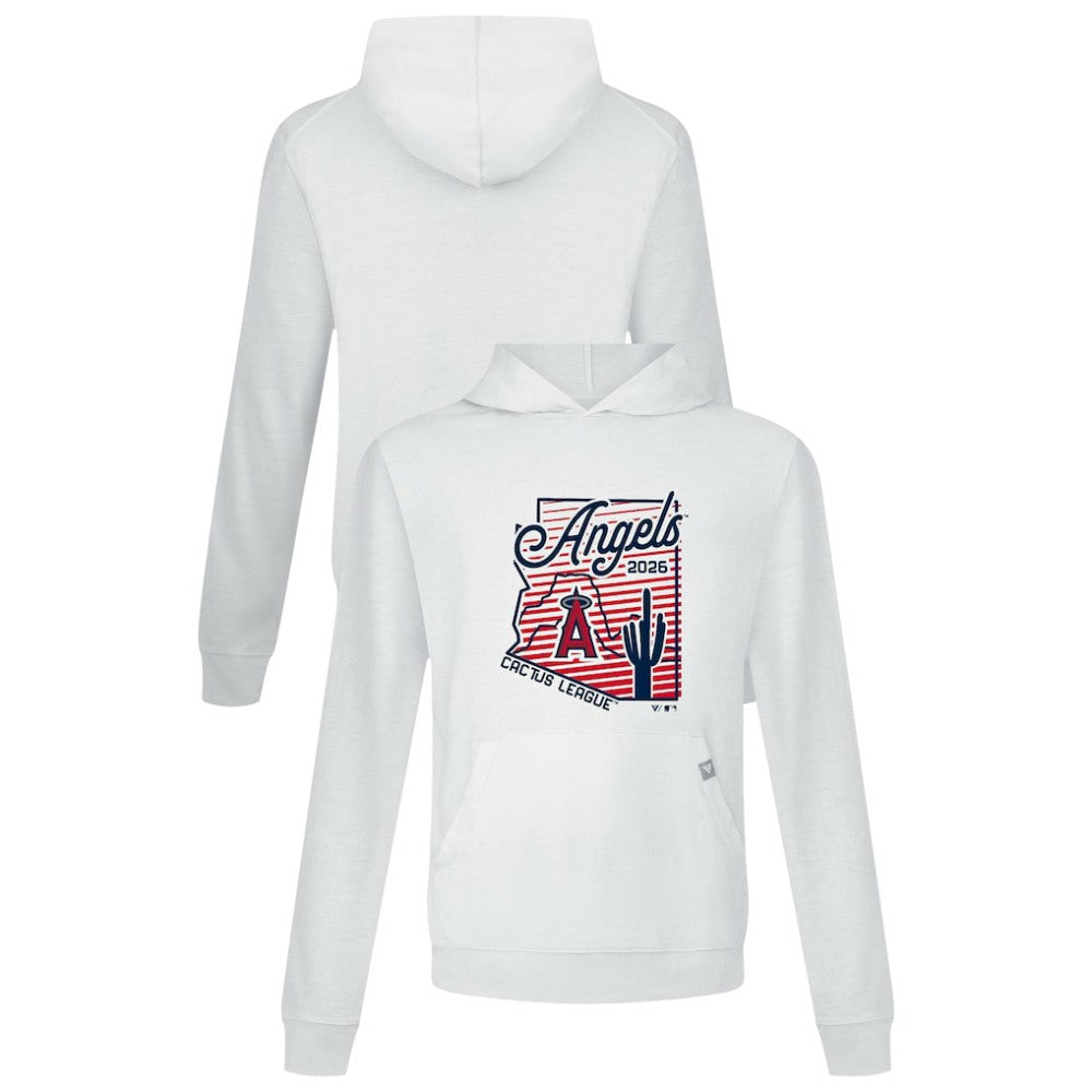 Los Angeles Angels Levelwear Sunrise Relay Hoodie - White
