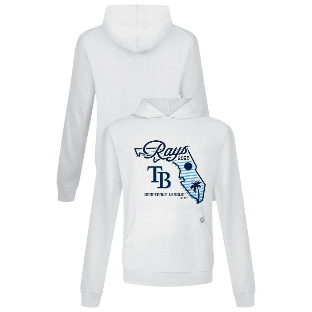 Tampa Bay Rays Levelwear Sunrise Relay Hoodie - White
