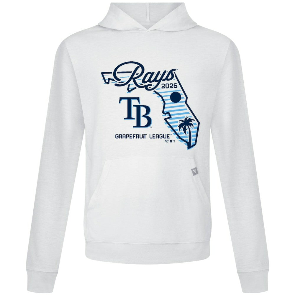 Tampa Bay Rays Levelwear Sunrise Relay Hoodie - White