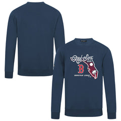 Boston Red Sox Levelwear Zane Sunrise Sweatshirt - Navy