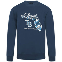 Tampa Bay Rays Levelwear Zane Sunrise Sweatshirt - Navy