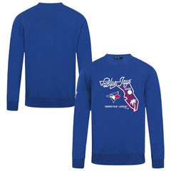 Toronto Blue Jays Levelwear Zane Sunrise Sweatshirt - Royal