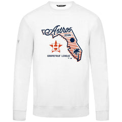 Houston Astros Levelwear Zane Sunrise Sweatshirt - White