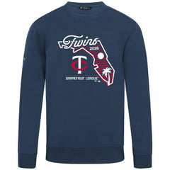 Minnesota Twins Levelwear Zane Sunrise Sweatshirt - Navy