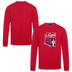 Los Angeles Angels Levelwear Zane Sunrise Sweatshirt - Red