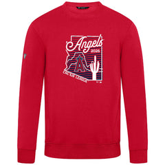Los Angeles Angels Levelwear Zane Sunrise Sweatshirt - Red