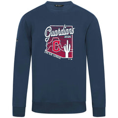 Cleveland Guardians Levelwear Zane Sunrise Sweatshirt - Navy