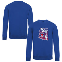 Chicago Cubs Levelwear Zane Sunrise Sweatshirt - Royal
