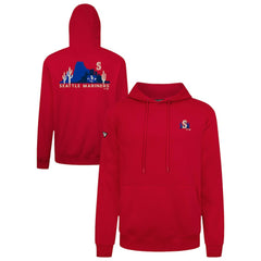Seattle Mariners Levelwear Panoramic Podium Hoodie - Red