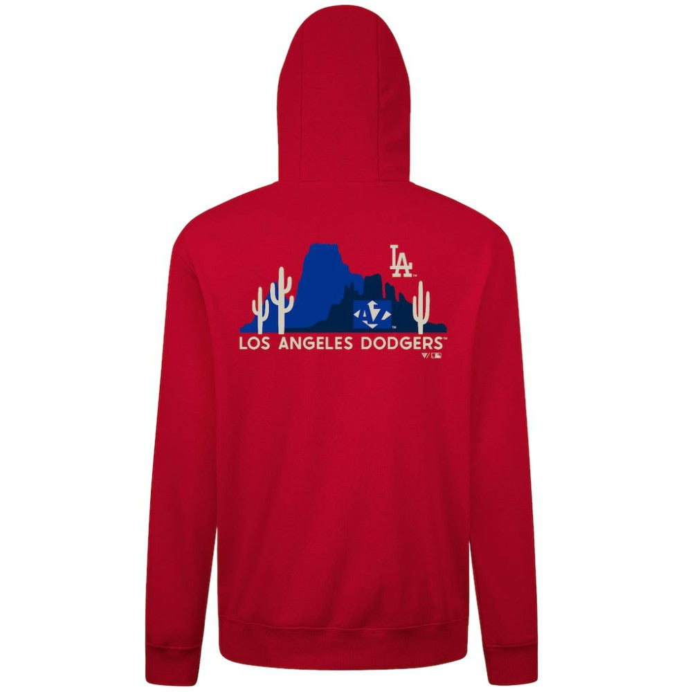 Los Angeles Dodgers Levelwear Panoramic Podium Hoodie - Red