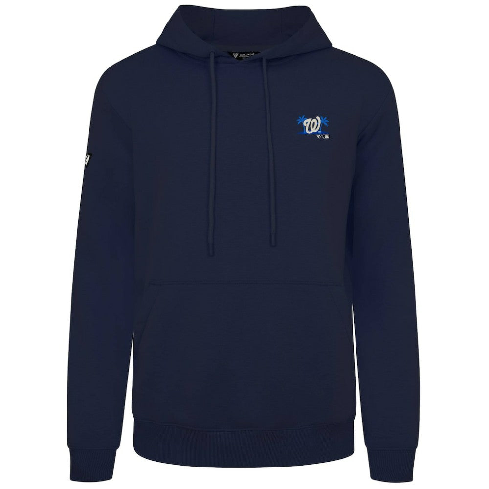 Washington Nationals Levelwear Panoramic Podium Hoodie - Navy