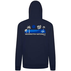 Washington Nationals Levelwear Panoramic Podium Hoodie - Navy