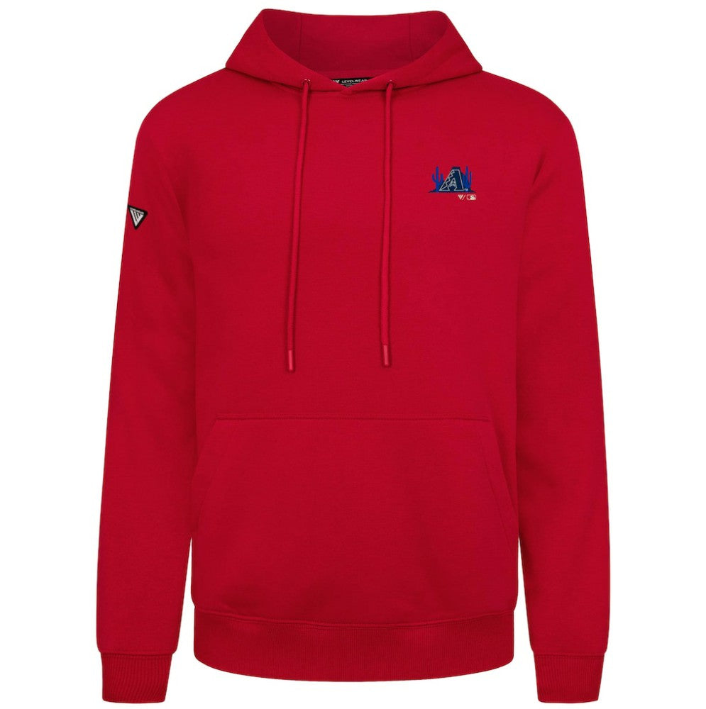 Arizona Diamondbacks Levelwear Panoramic Podium Hoodie - Red