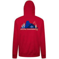 Arizona Diamondbacks Levelwear Panoramic Podium Hoodie - Red