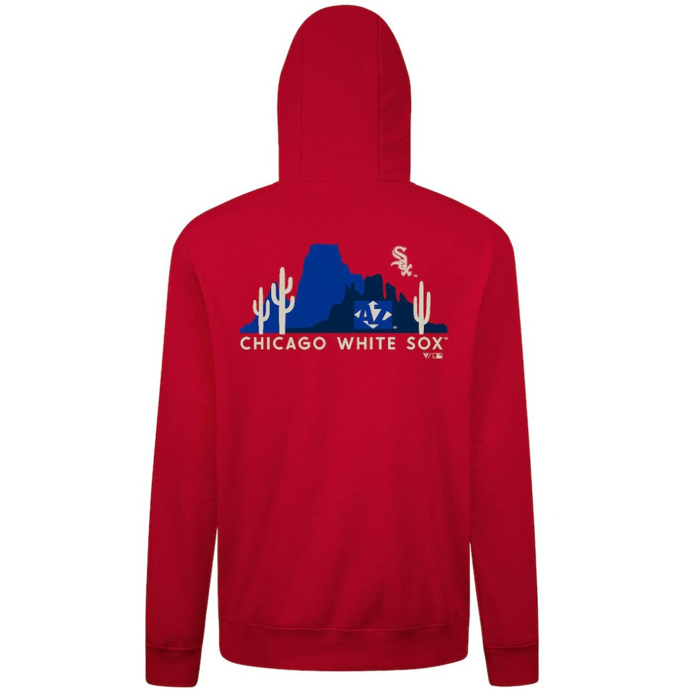 Chicago White Sox Levelwear Panoramic Podium Hoodie - Red