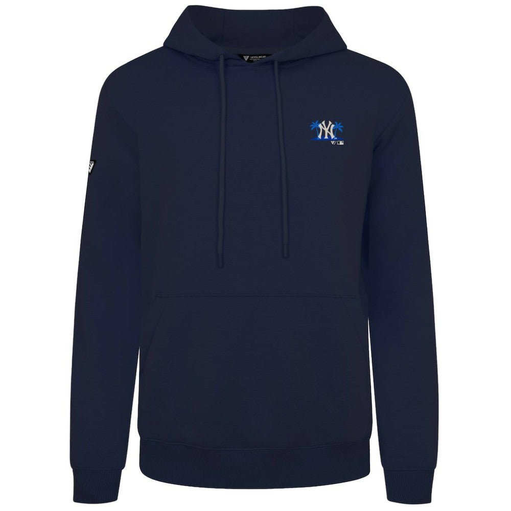 New York Yankees Levelwear Panoramic Podium Hoodie - Navy
