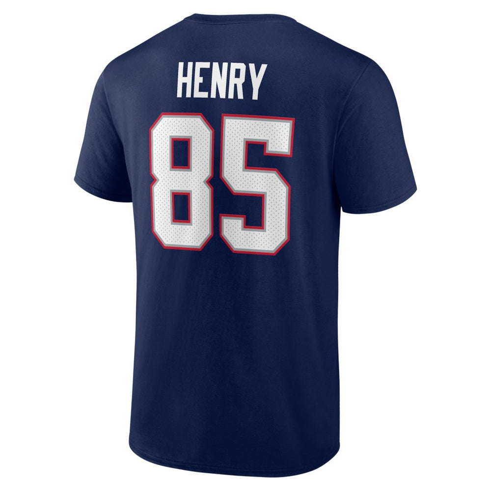 Hunter Henry New England Patriots Icon Name & Number T-Shirt - Navy on sale