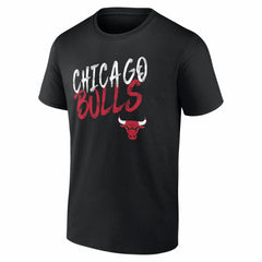 Chicago Bulls Big & Tall Hustle Personalized Name & Number T-Shirt sale - Black discount