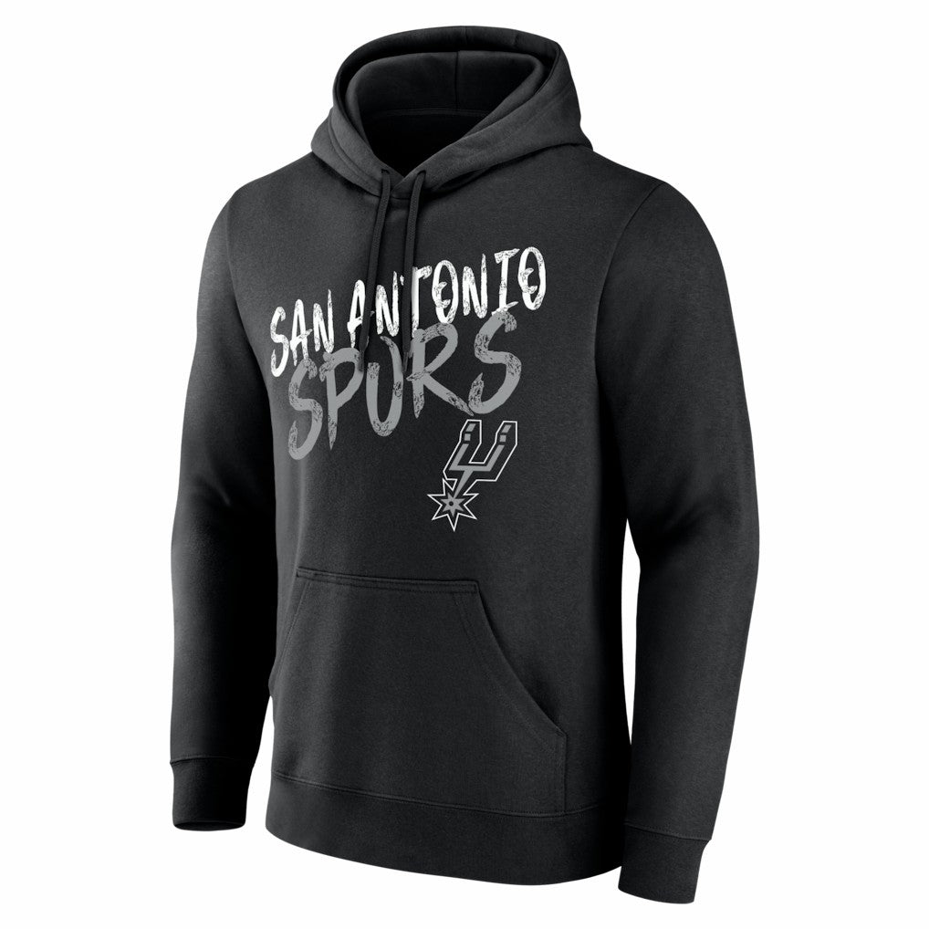 San Antonio Spurs Big & Tall Hustle Personalized Name & Number Hoodie - Black shop