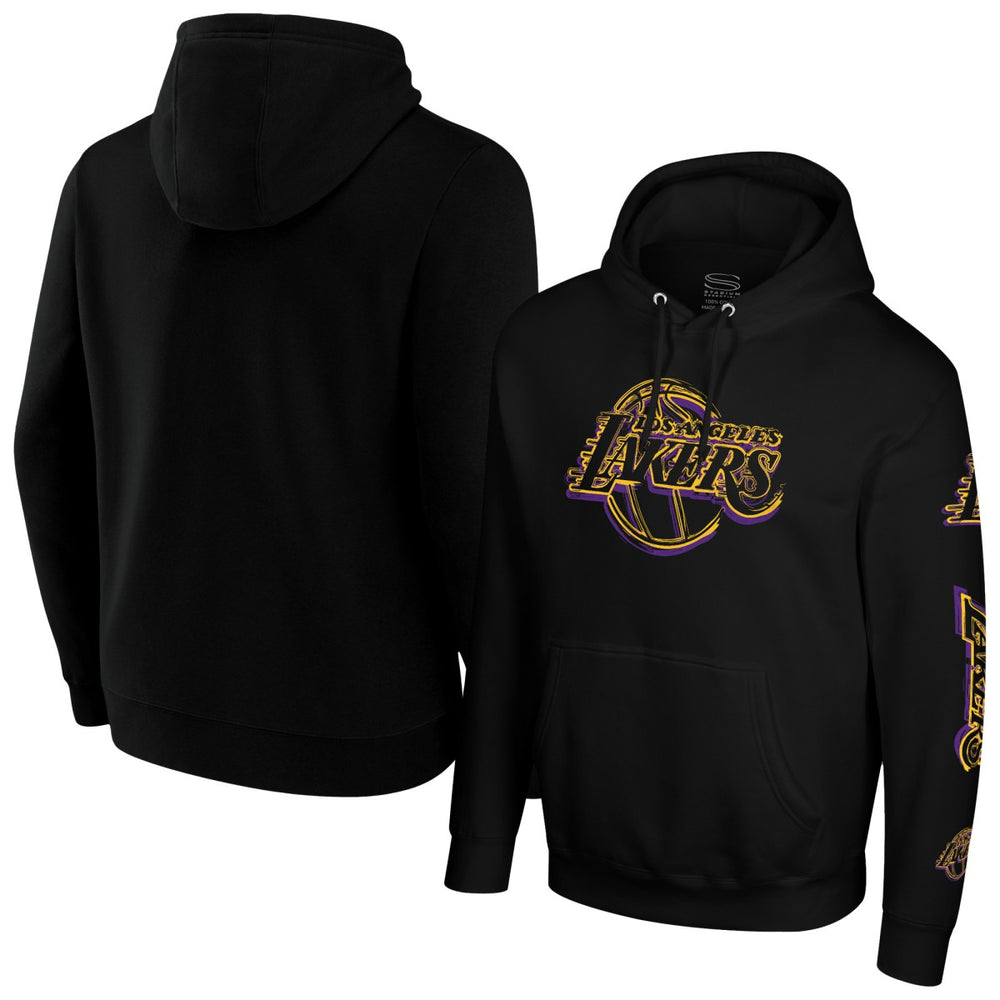 Los Angeles Lakers Stadium Essentials Unisex Elementized Ride Hoodie - Black cheap