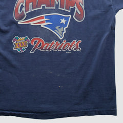 New England Patriots Pro Player 1996 T-shirt - Navy Vintage for sale