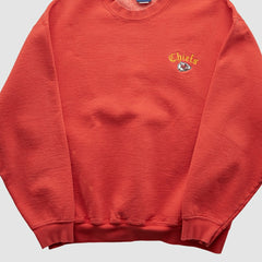 Kansas City Chiefs Galt Sand 90s Pullover Sweatshirt - Red Vintage discount