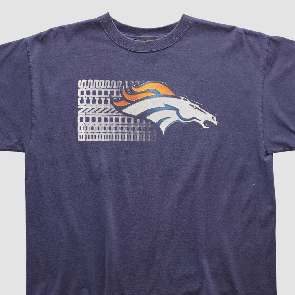 Denver Broncos NFL 2000s T-shirt - Navy Vintage outlet