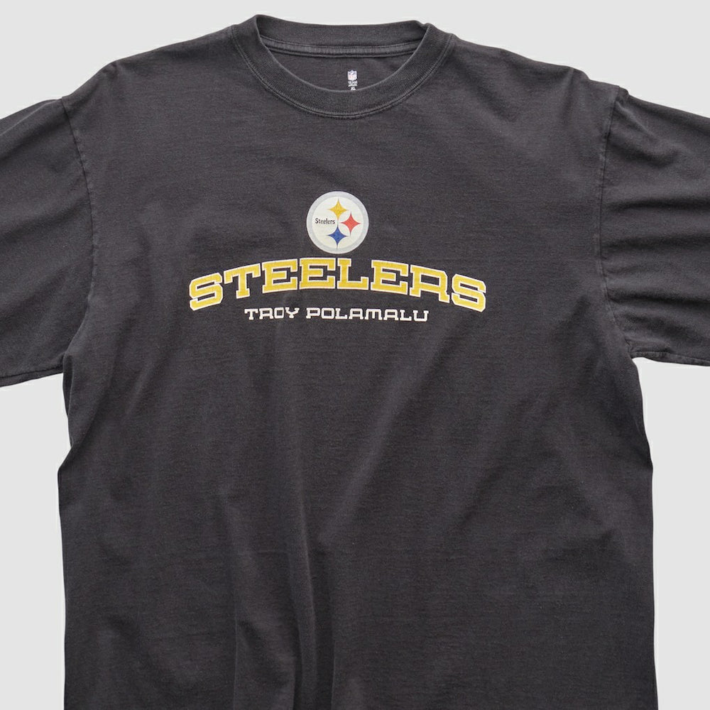 Pittsburgh Steelers NFL 2000s Long Sleeve T-shirt - Black Vintage outlet