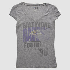 Baltimore Ravens NFL 2010s T-shirt - Heather Gray Vintage outlet