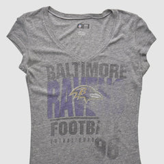 Baltimore Ravens NFL 2010s T-shirt - Heather Gray Vintage outlet
