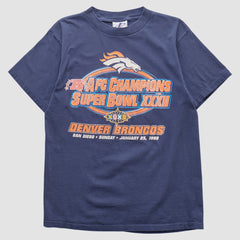 Denver Broncos Logo Athletic 1998 T-shirt - Navy Vintage online