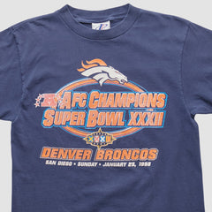 Denver Broncos Logo Athletic 1998 T-shirt - Navy Vintage online