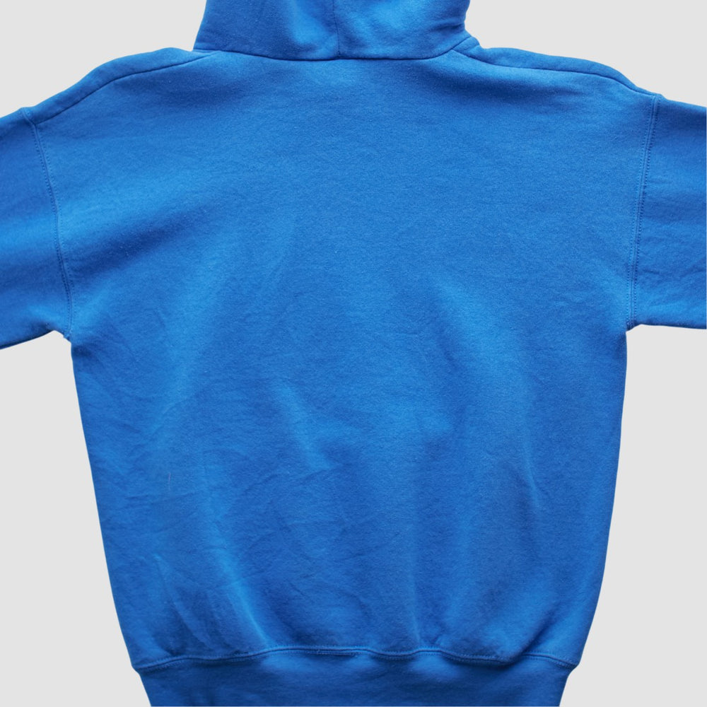 Detroit Lions 2000s Hooded Pullover Sweatshirt - Blue Vintage on sale