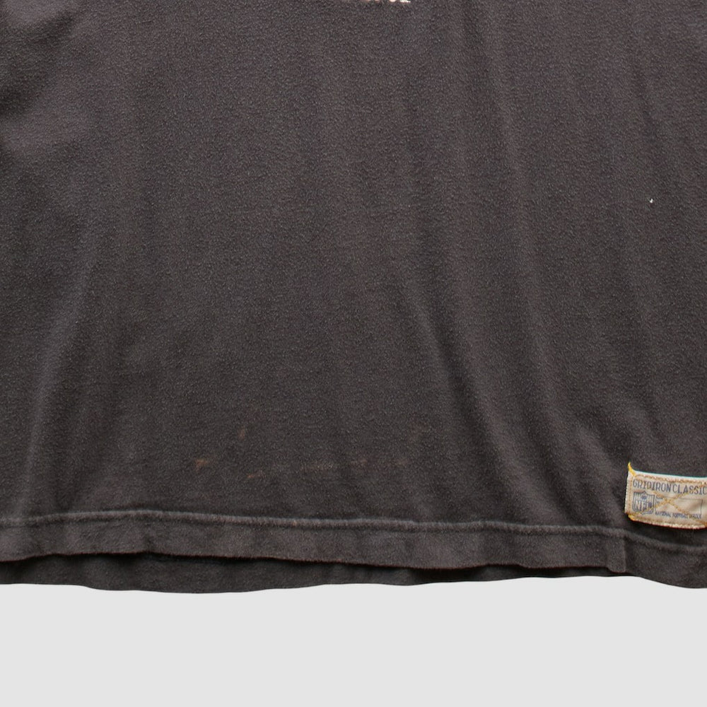 Pittsburgh Steelers Reebok 2000s Long Sleeve T-shirt - Charcoal Vintage online