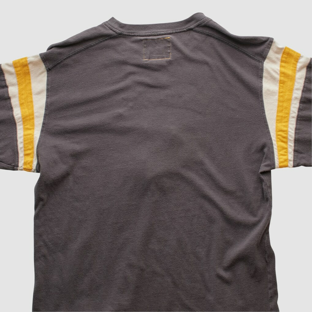 Pittsburgh Steelers Reebok 2000s Long Sleeve T-shirt - Charcoal Vintage online