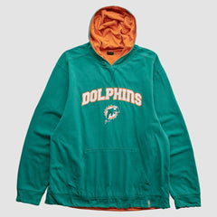 Miami Dolphins 2010s Hooded Pullover Sweatshirt - Teal Vintage outlet