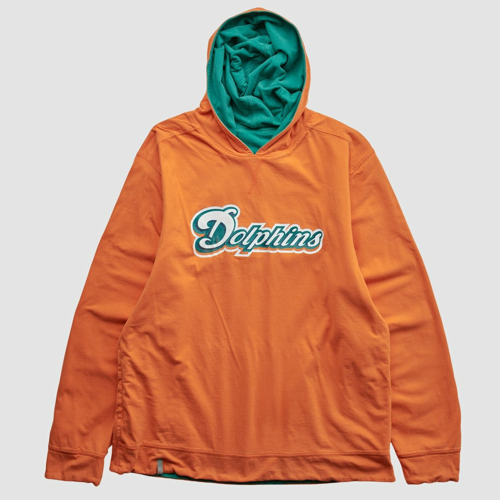 Miami Dolphins 2010s Hooded Pullover Sweatshirt - Teal Vintage outlet