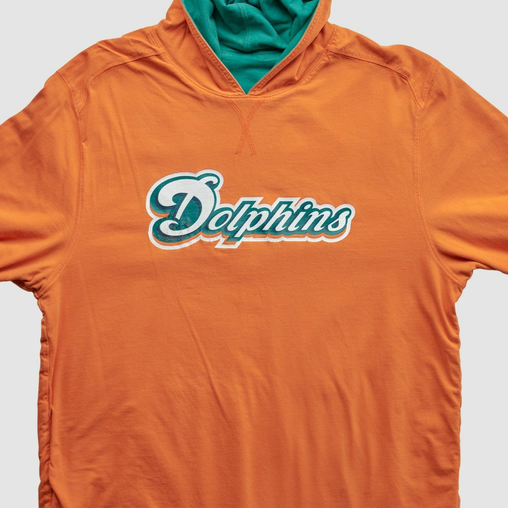 Miami Dolphins 2010s Hooded Pullover Sweatshirt - Teal Vintage outlet