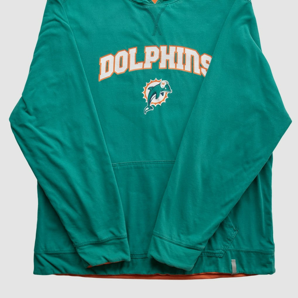 Miami Dolphins 2010s Hooded Pullover Sweatshirt - Teal Vintage outlet