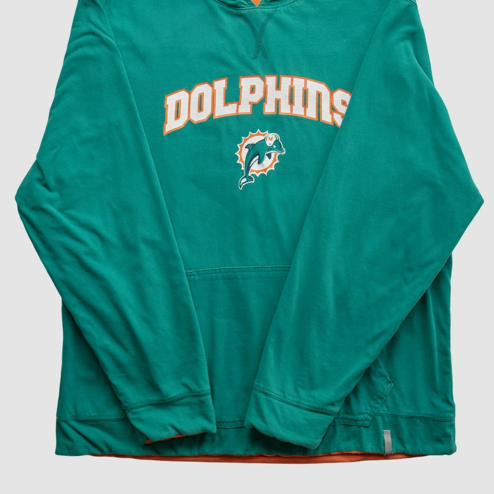 Miami Dolphins 2010s Hooded Pullover Sweatshirt - Teal Vintage outlet