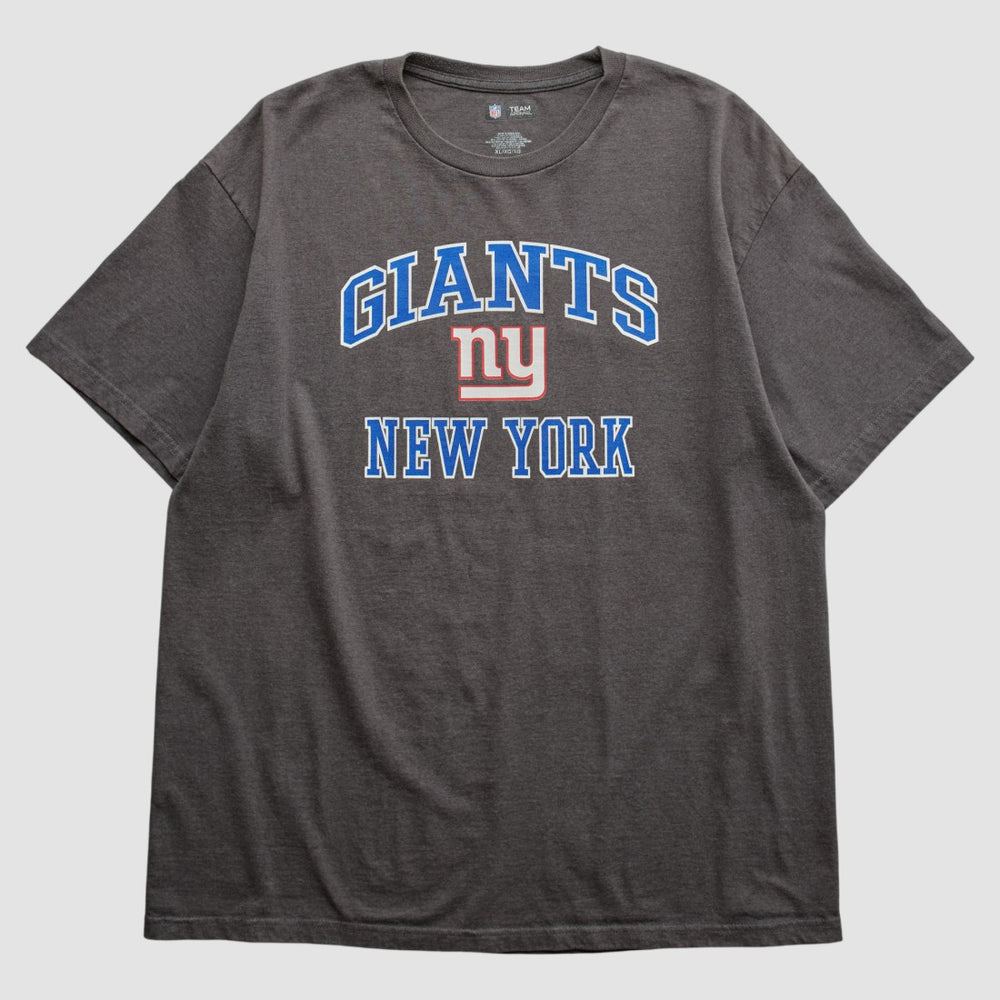 New York Giants NFL 2000s T-shirt - Charcoal Vintage discount