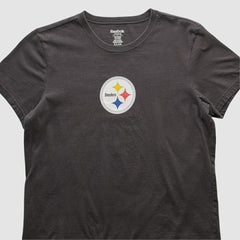 Pittsburgh Steelers Reebok 2000s T-shirt - Black Vintage sale