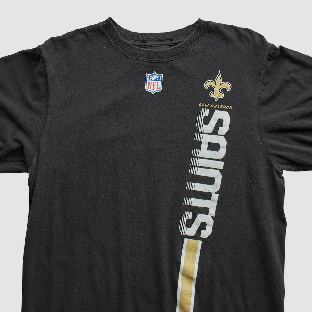 New Orleans Saints Reebok 2000s Long Sleeve T-shirt - Black Vintage for sale