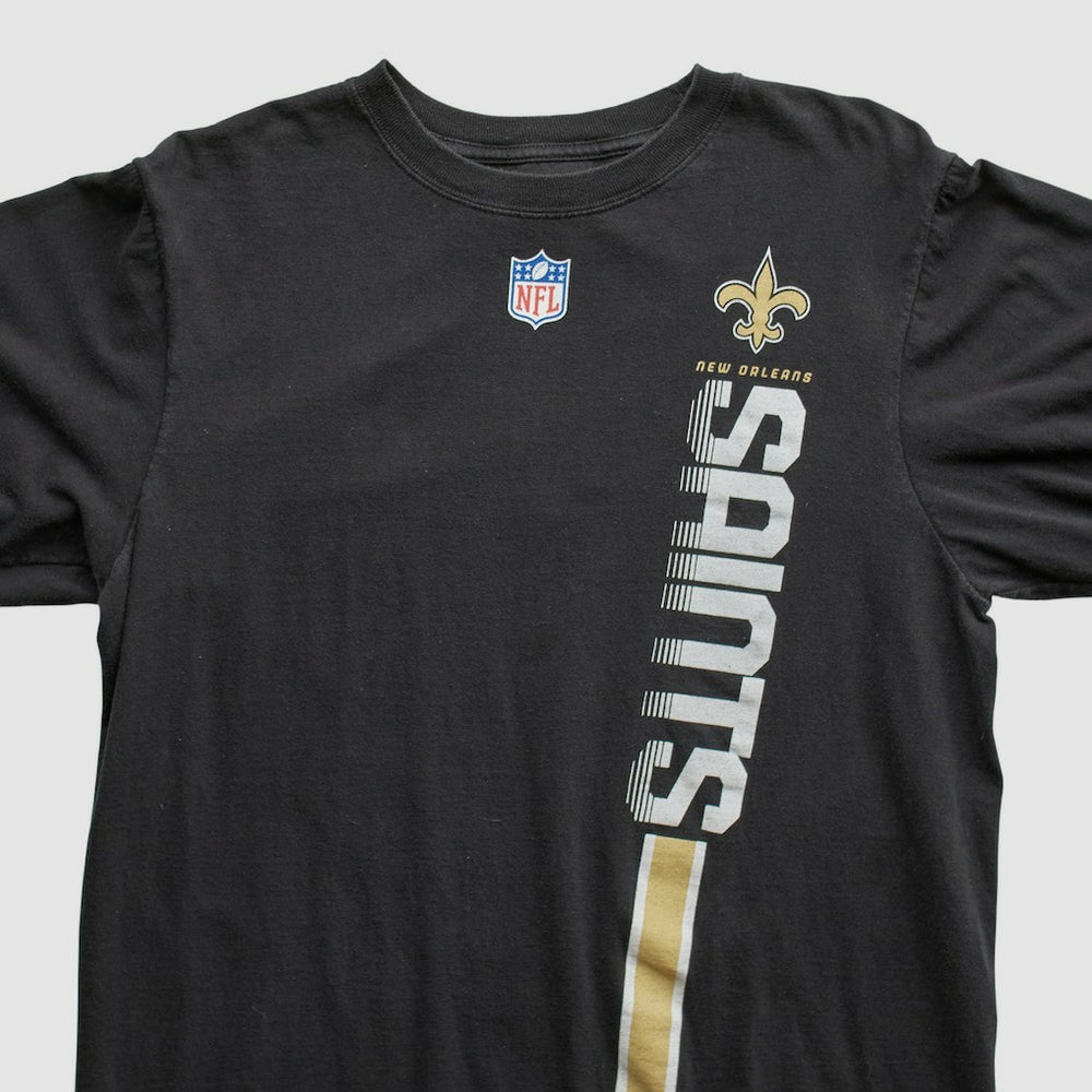 New Orleans Saints Reebok 2000s Long Sleeve T-shirt - Black Vintage for sale