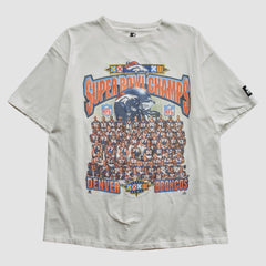 Denver Broncos Starter 1998 T-shirt - White Vintage discount