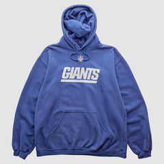 New York Giants Reebok 2000s Hooded Pullover Sweatshirt - Blue Vintage cheap