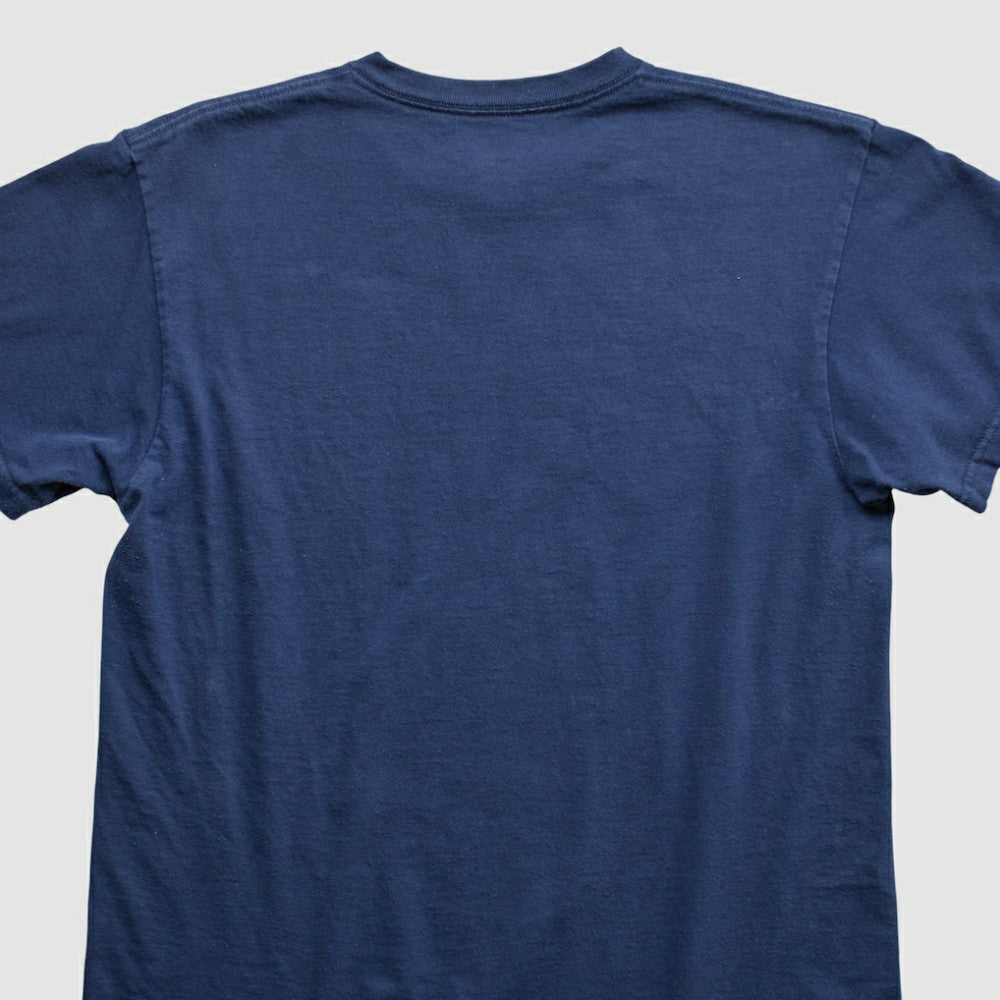 Atlanta Braves Majestic 2000s T-shirt - Navy Vintage