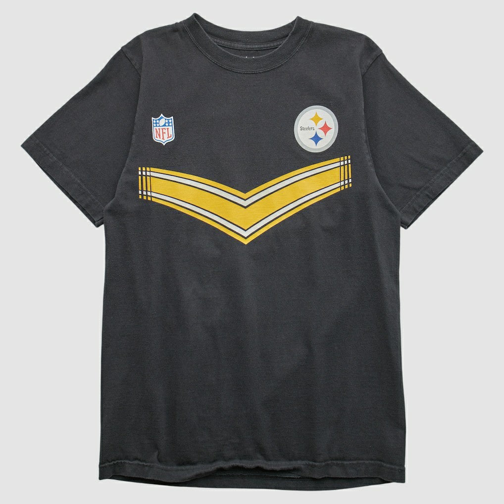 Pittsburgh Steelers Reebok 2000s T-shirt - Black Vintage discount