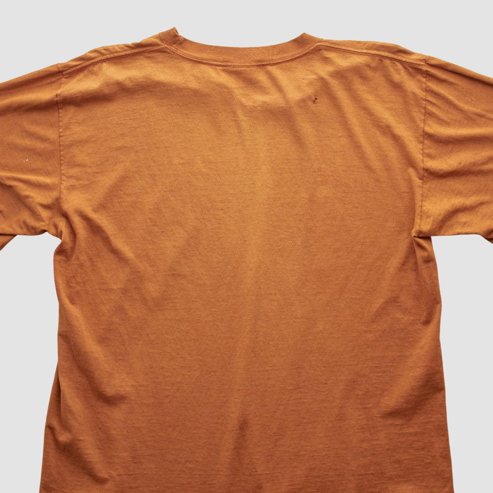 Dallas Cowboys Trench 90s T-shirt - Orange Vintage sale