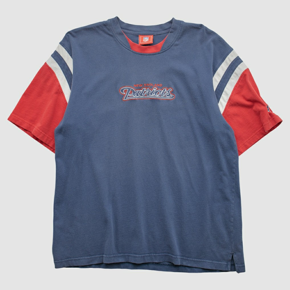 New England Patriots NFL 2000s T-shirt - Navy Vintage cheap